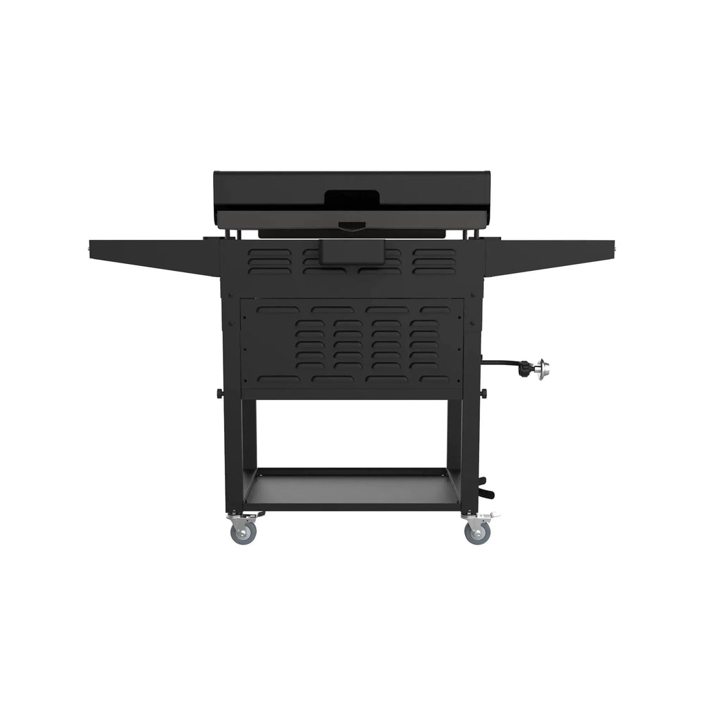 ??Clearance Sale??Blackstone 2-Burner 28 Griddle with Electric Air Fryer and Hood