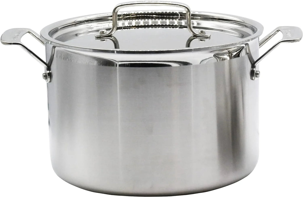 MultiClad Pro Stainless-Steel Cookware 13-Piece Cookware Set, Silver