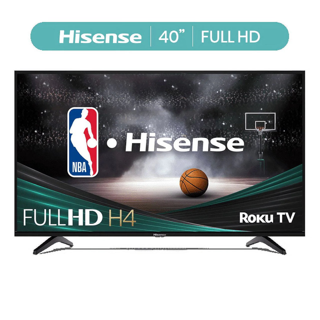 Hisense 40′′ FHD Roku Smart LED TV – 1080p, Motion Rate 120, Game Mode, DTS Sound