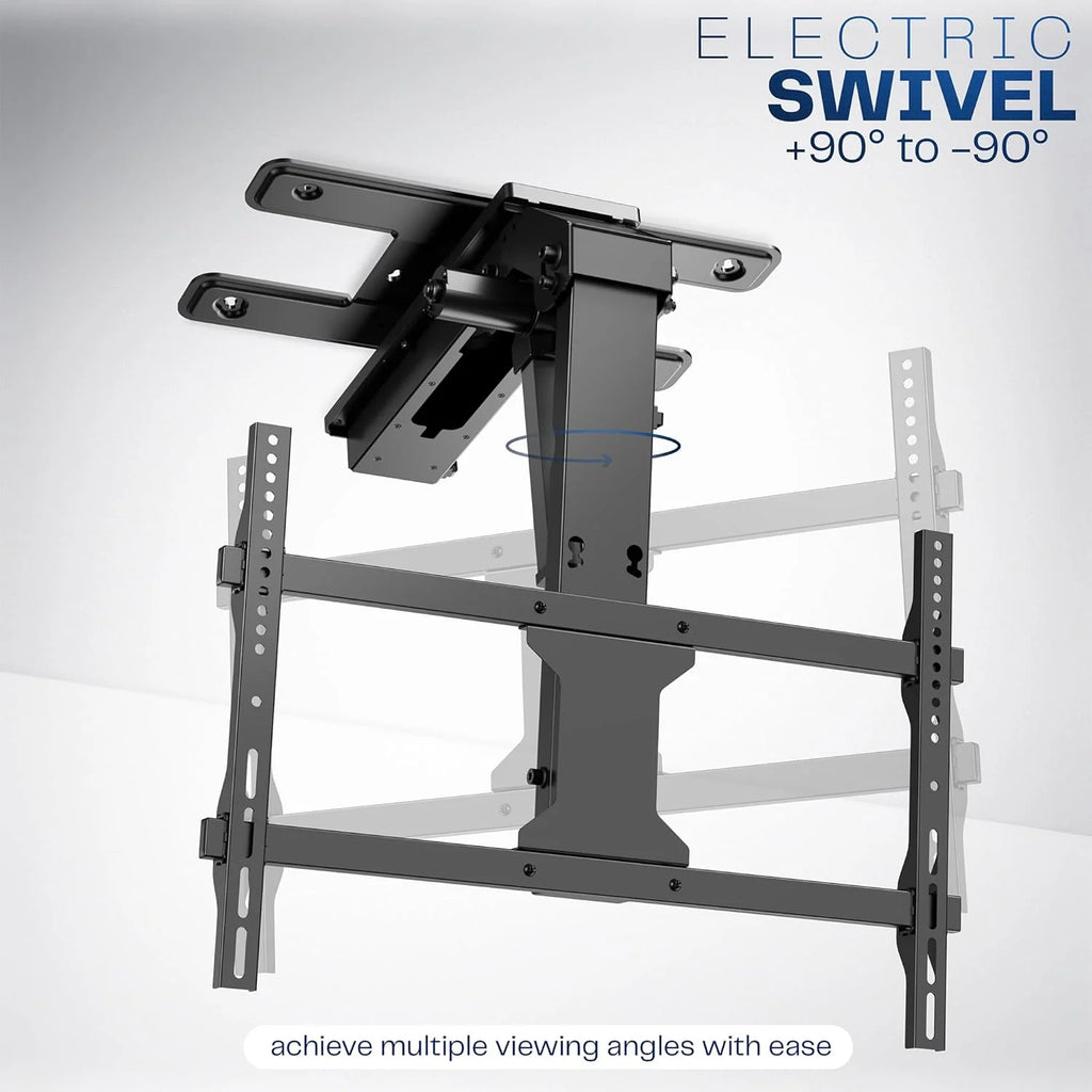 VIVO Electric Ceiling TV Mount, 37–70, Motorized, App Control, Black