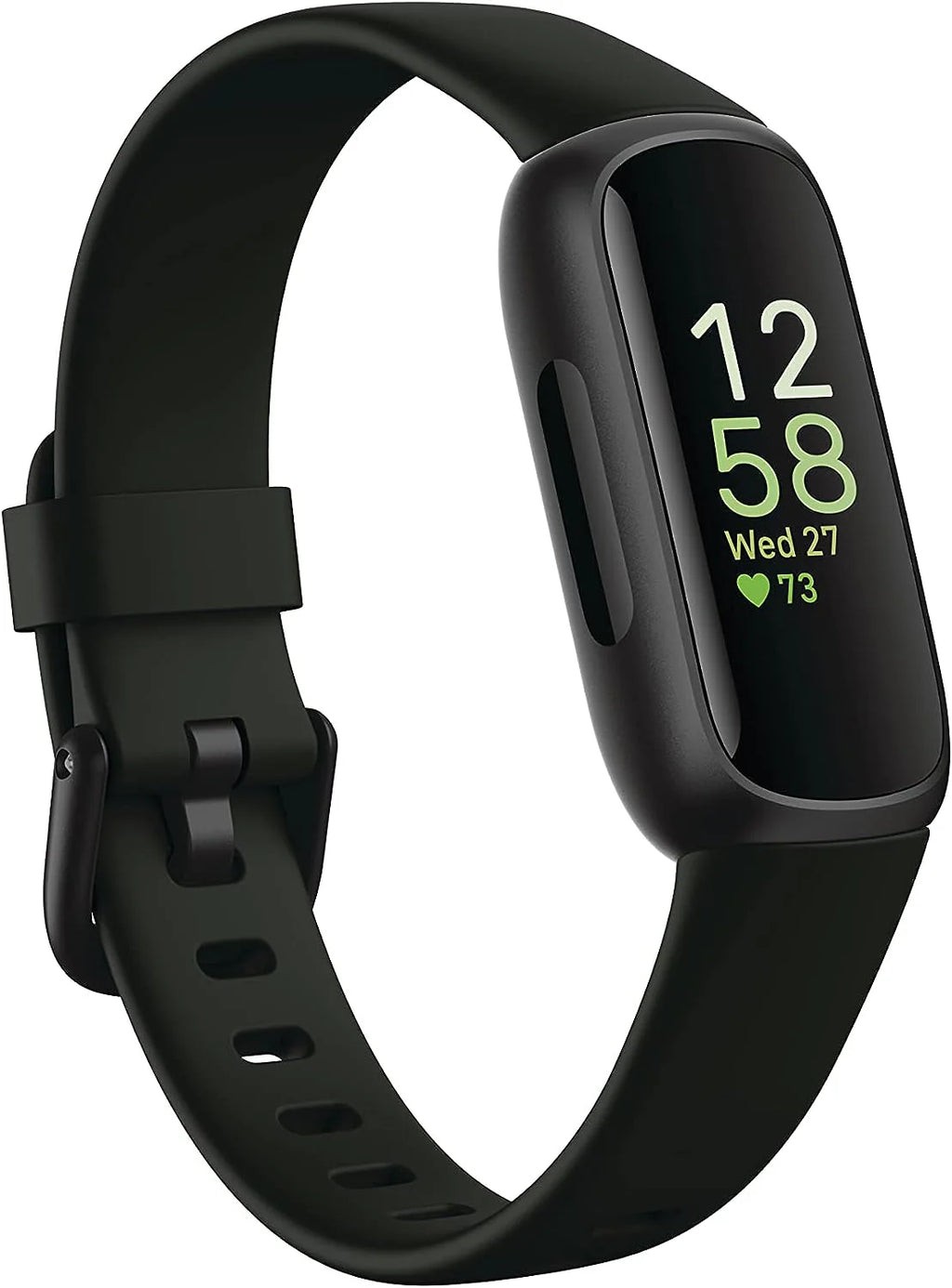 Fitness and Wellness-Tracker with Stress Management, Sleep-Tracking and 24/7 Heart Rate, One Size S L Bands Included, Lunar White/Soft Gold Stainless Steel, 1 Count