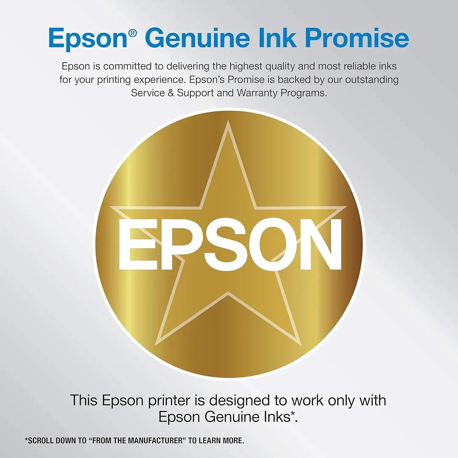 ET 4800 Wireless All in One Cartridge Free Supertank Printer with Scanner, Copier, Fax, ADF and Ethernet – Ideal for Your Home Office, White