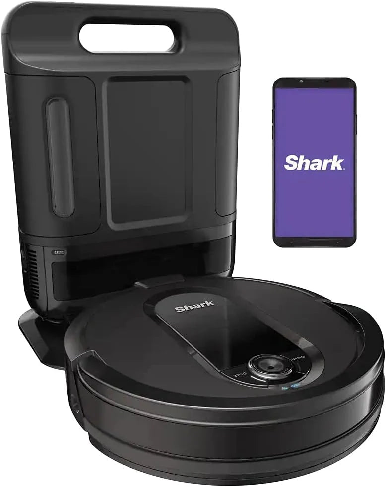 Robot Vacuum & Mop Combo, Powerful Suction, Matrix Plus, 60-Day Debris Capacity, HEPA Bagless Self Empty Base, Sonic Mopping, Home Mapping for Pet Hair - Carpets & Hardfloor, AV2610WA