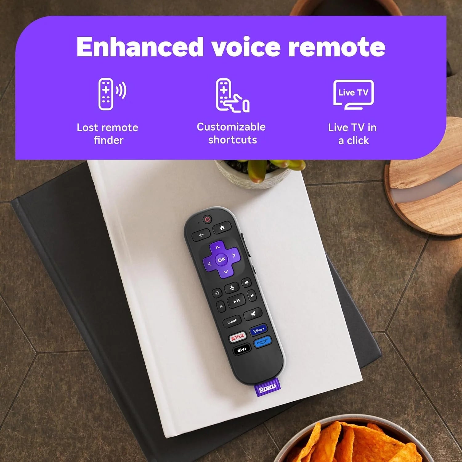 Roku 50 Select Series 4K HDR Smart TV with Voice Remote