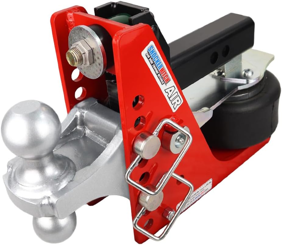 Air Hitch with Combo Ball Mount (2 & 2-5/16 Balls), Fits 2 Hitch - 12,000 lbs