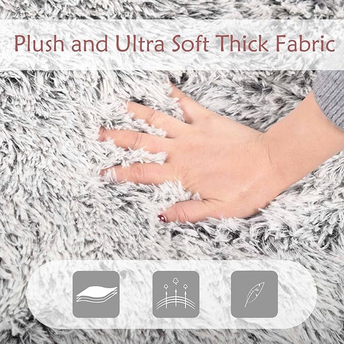 Plush Faux Fur Bean Bag Chairs