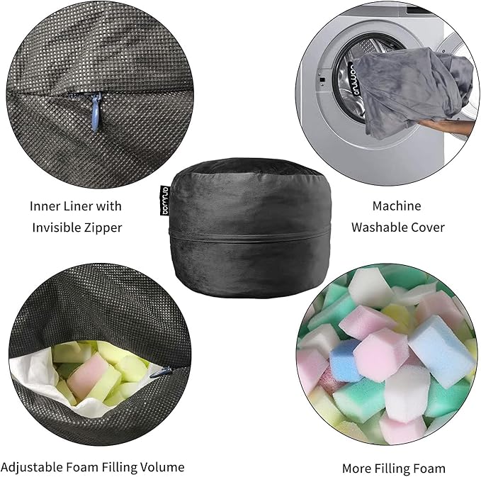 Oversized Bean Bag Couch for Gaming