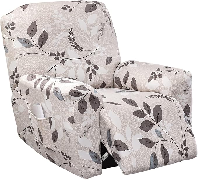 CRFATOP Stretch Recliner Cover 4-Pieces