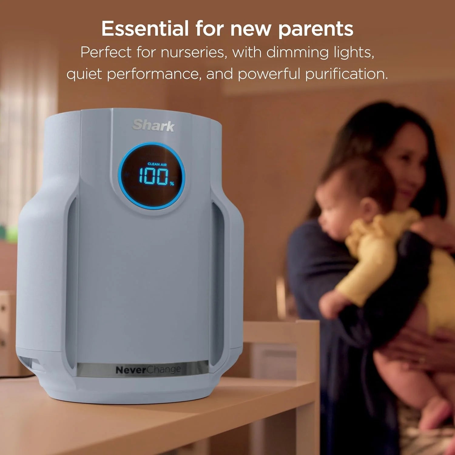 Air Purifier Compact Pro with Long-lasting HEPA Exceeding Filtration, For Pet Dander, Dust, Smoke, Allergens, Up to 250 sq. ft.