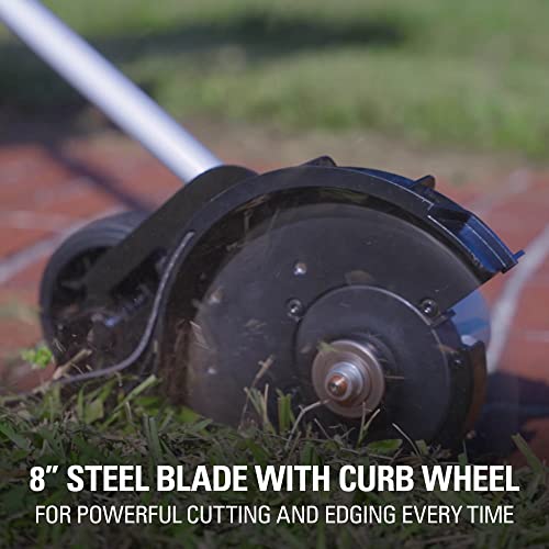 40V 8 Brushless Edger, 4.0Ah USB Battery and Charger Included