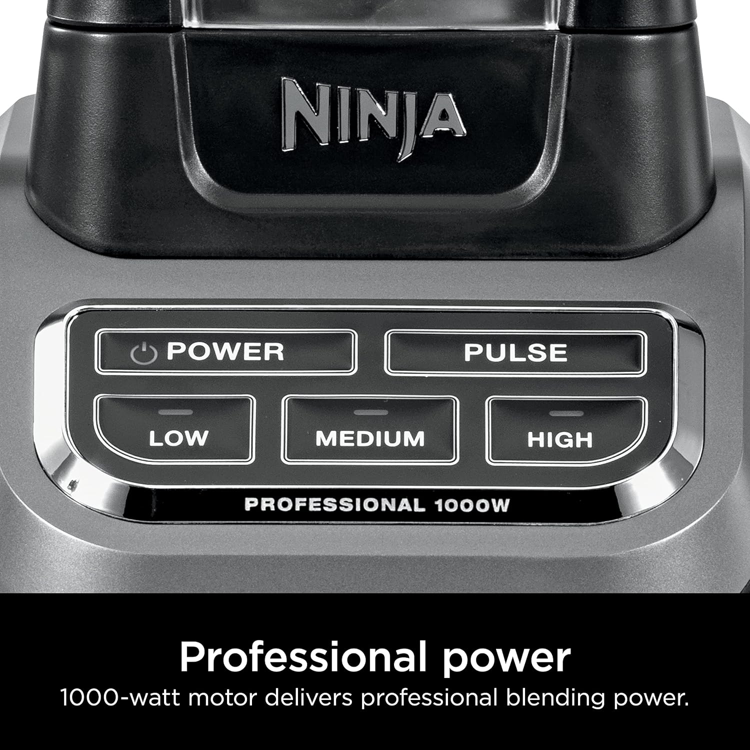 Ninja BL610 Professional 72 Oz Countertop Blender with 1000-Watt Base and Total Crushing Technology for-Smoothies, Ice and Frozen Fruit, Black