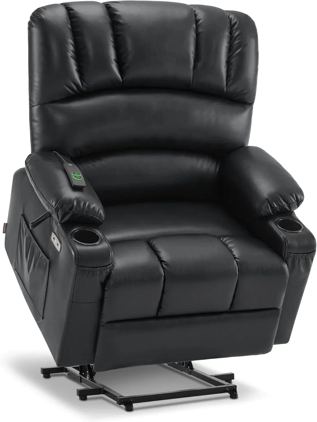 Heated Lift Recliner for Seniors with USB & Cup Holders