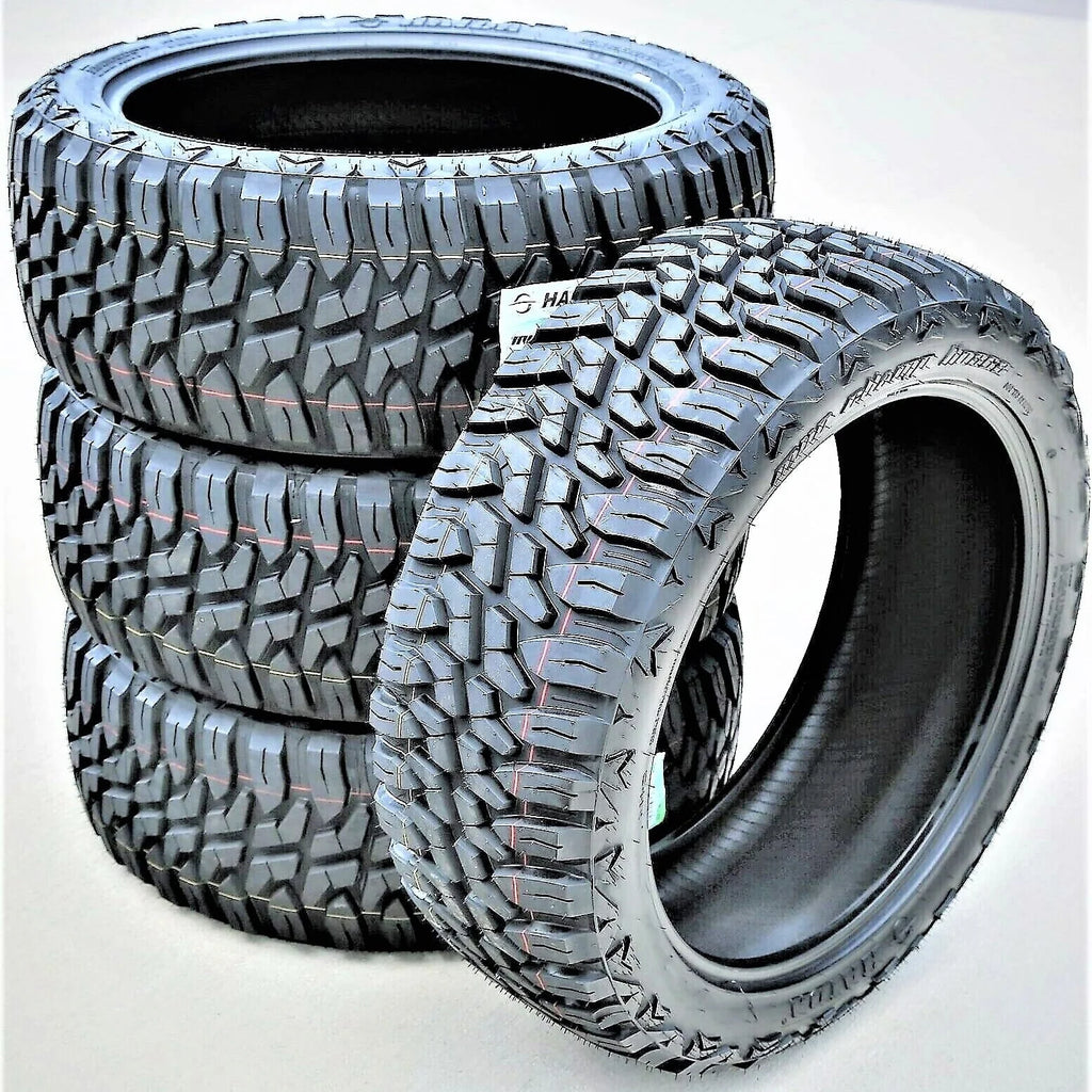 Set of 4 (four) 275/65R20 126/123Q E (10 ply) M/T mud tires