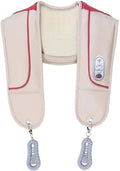 Heated neck massager, acupressure neck and shoulder massager pillow, portable electric back massager