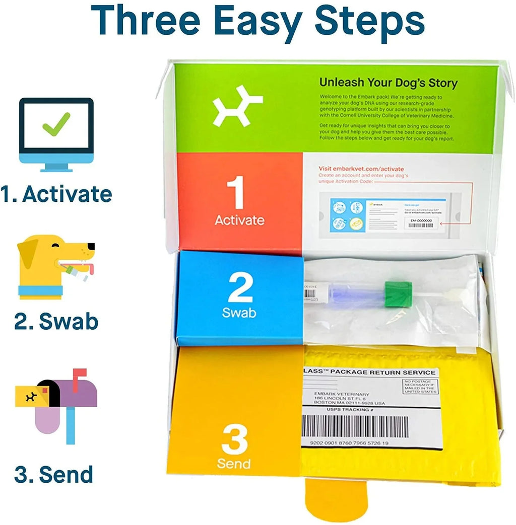 Embark Dog DNA Test, Breed Identification Kit