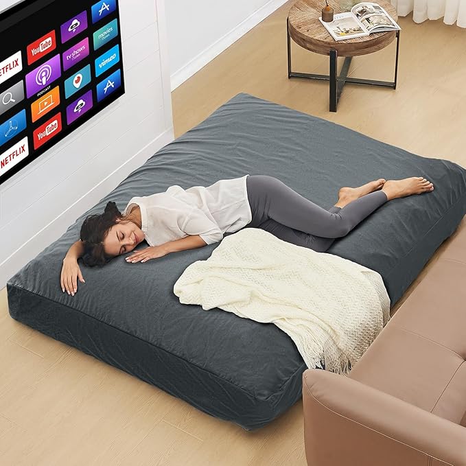 Giant Bean Bag Chair Convertible Bean Bag Bed