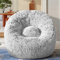 Plush Faux Fur Bean Bag Chairs