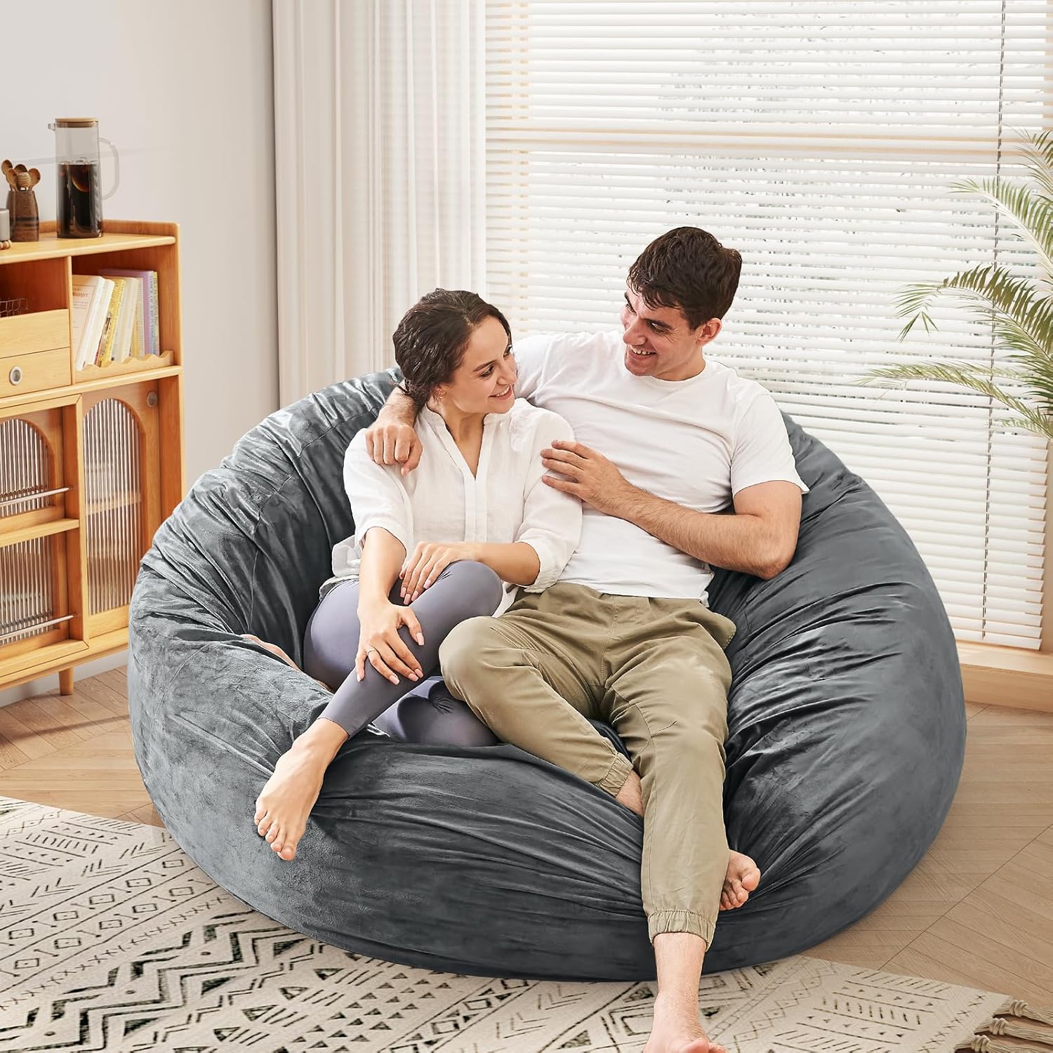 Giant Bean Bag Chair Convertible Bean Bag Bed