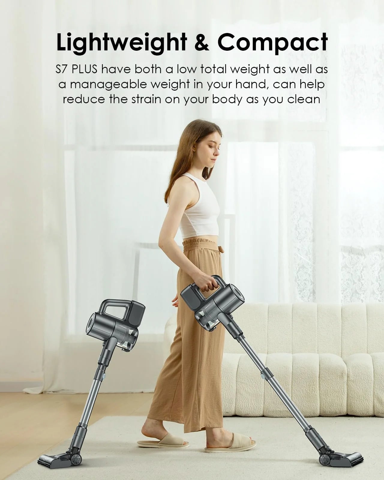 VersLife Cordless 2-in-1 Vacuum Cleaner & Mop Combo