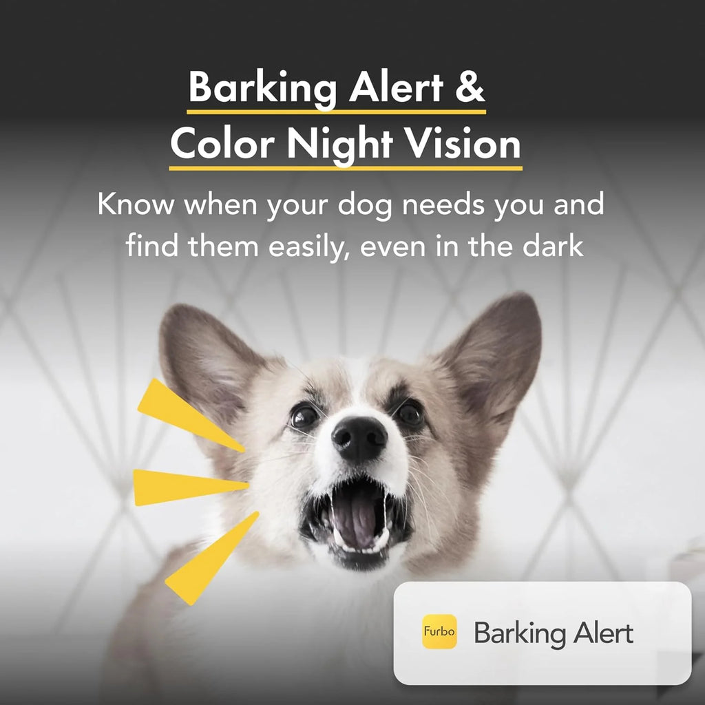 360° Cat Camera: See Your Cat from Anywhere | Rotating 360° Cat Tracking, Treat Toss, Color HD Night Vision, 2-Way Audio, Real-Time Notifications, Designed for Cats | Pet Camera w/Phone App