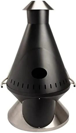 COH-600 Propane Fire Pit, Patio Heater with Tip-Over Safety Switch, 8 lbs. Lava Rocks Included, 31 x 31 x 48