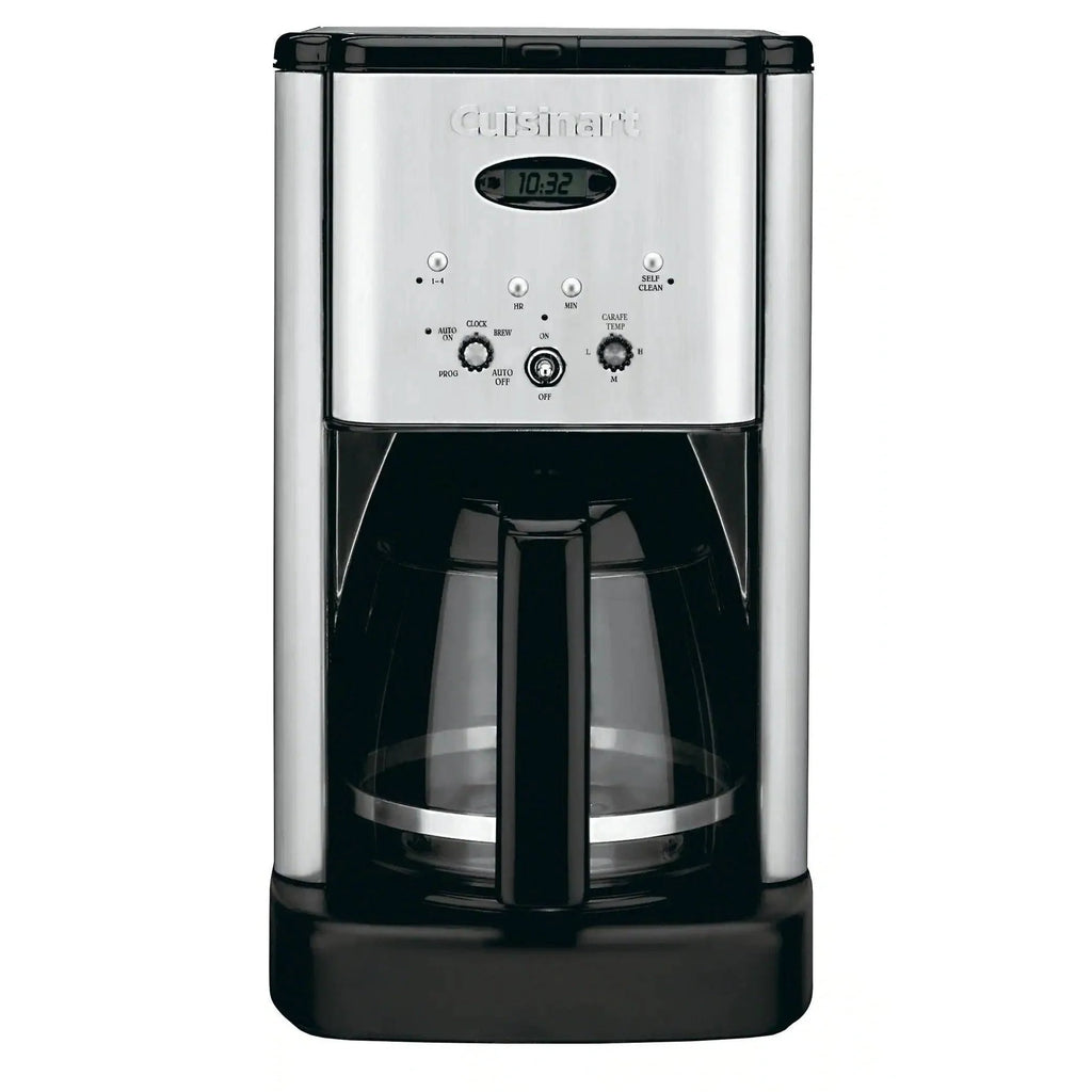 Cuisinart Brew Central 12-Cup Stainless Steel Drip Coffee Maker with Glass Carafe