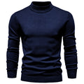 Men's Mockneck Pullover Sweater
