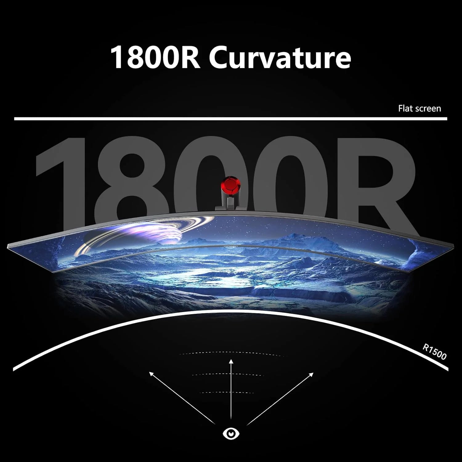 INNOCN 49 Curved Gaming Monitor, 144Hz, HDR400, USB-C, 49C1G
