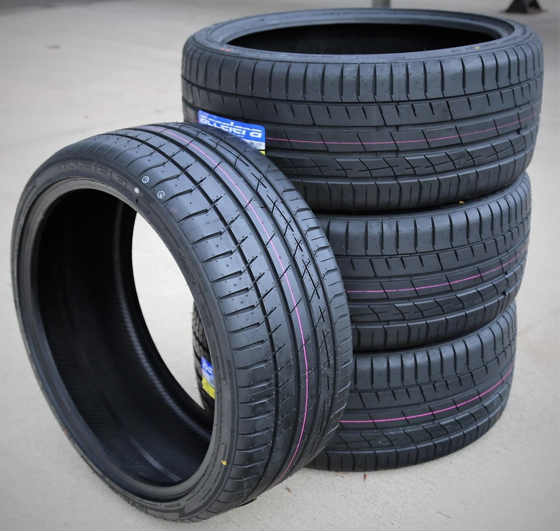 Set of 4 (4) 265/40ZR20 265/40R20 104Y XL AS A/S performance tires: 2019 Audi A8 Quattro L, 2012-13 Audi A8 Quattro L W12
