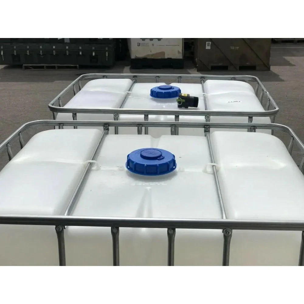 330 Gallon Rainwater Harvesting Container and Food Grade IBC Drinking Water