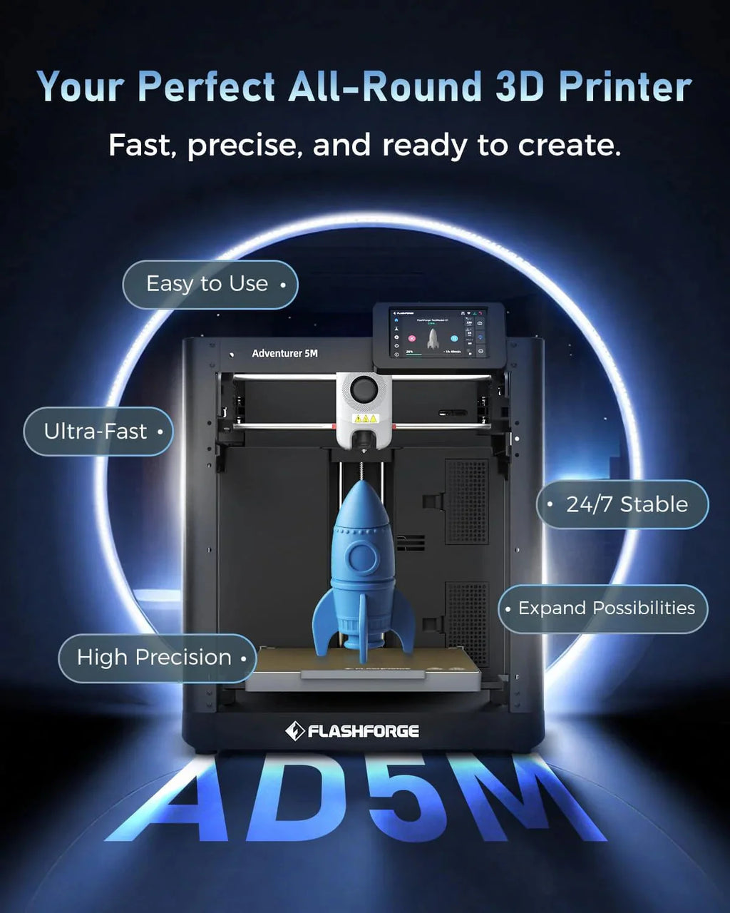 AD5X Multi-Color 3D Printer
