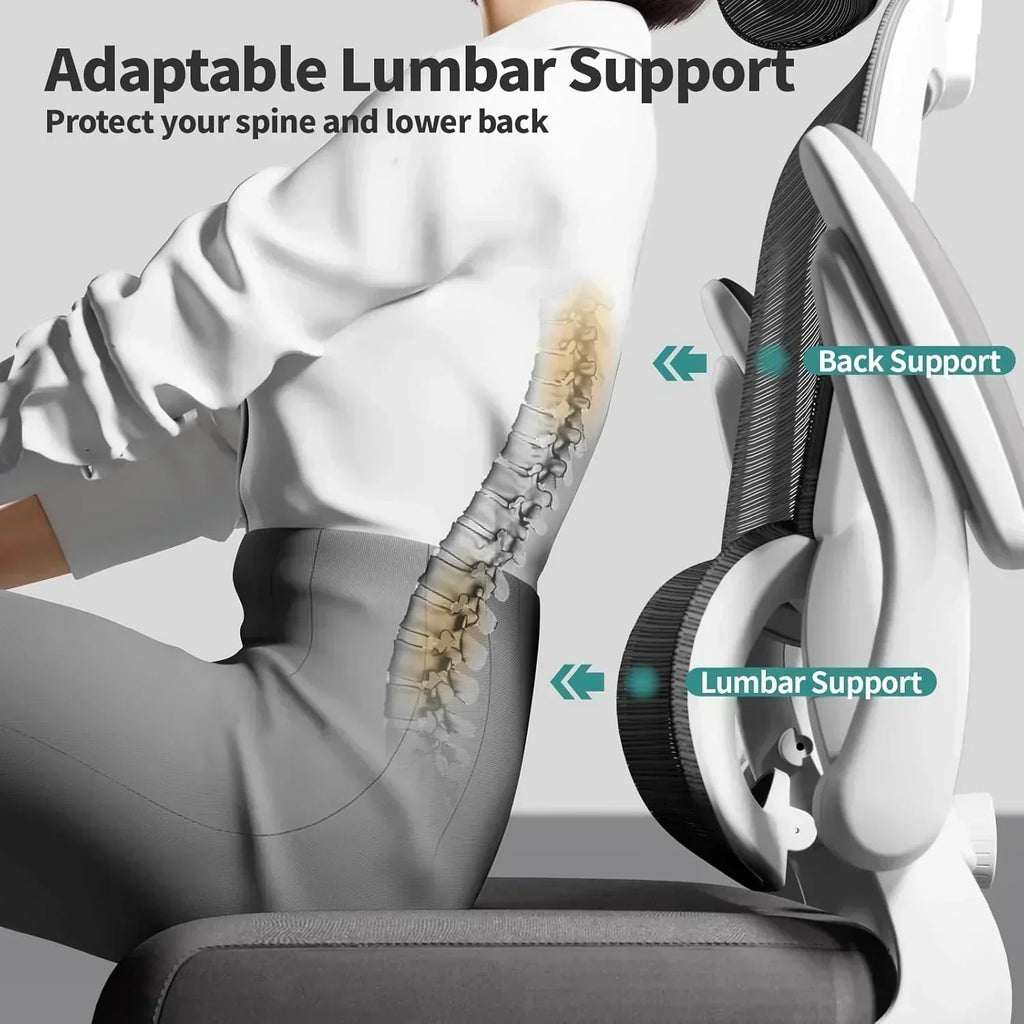 TRALT Office Chair Ergonomic Desk Chair 330 lbs Home Gaming Chair with Wheels
