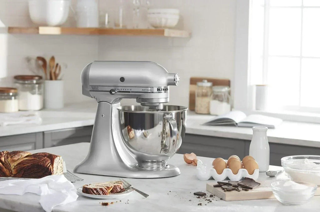 KitchenAid Artisan 5-Quart Tilt-Head Stand Mixer with Pour Flap