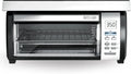 BLACK+DECKER SpaceMaker Under-Counter Toaster Oven, Digital Controls, Black/Stainless Steel, Fits 9?测?? Pizza, TROS1000D